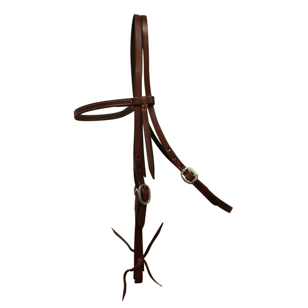 TEXAS TACK 5/8in OILED PULL UP WORK BRIDLE-Ranges Country