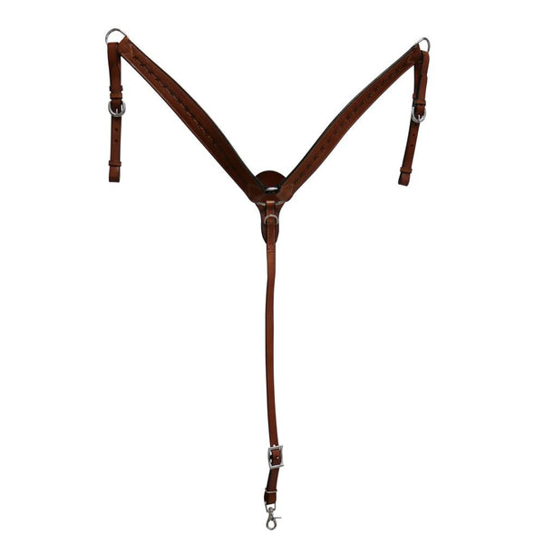 TEXAS TACK BARBED WIRE BREAST PLATE-Ranges Country