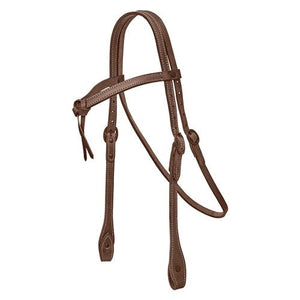 TEXAS TACK KNOTTED BROW BRIDLE-Ranges Country