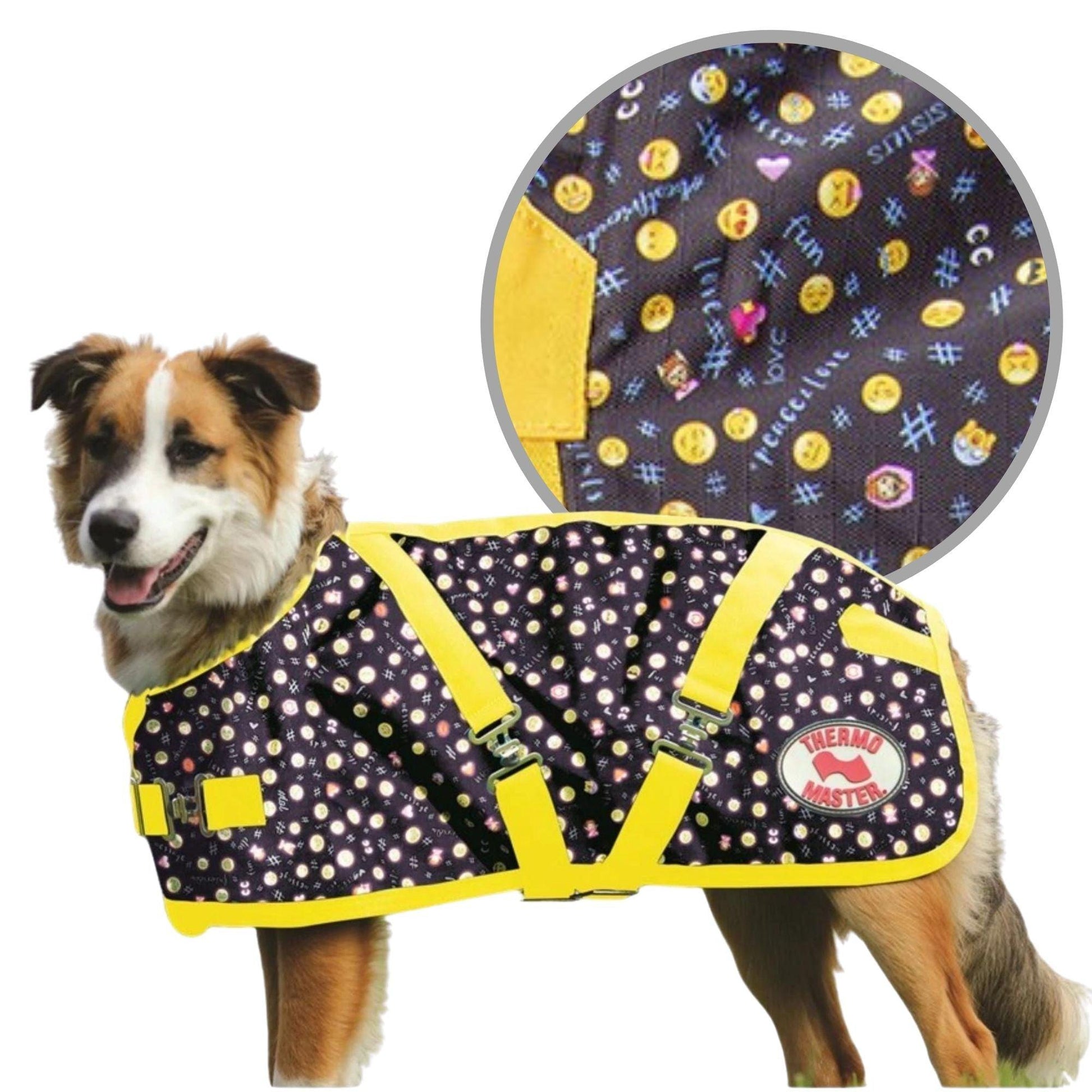 THERMO MASTER SUPREME EMOJI DOG COAT-Ranges Country