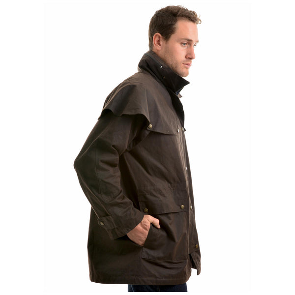 THOMAS COOK HIGH COUNTRY OILSKIN SHORT COAT