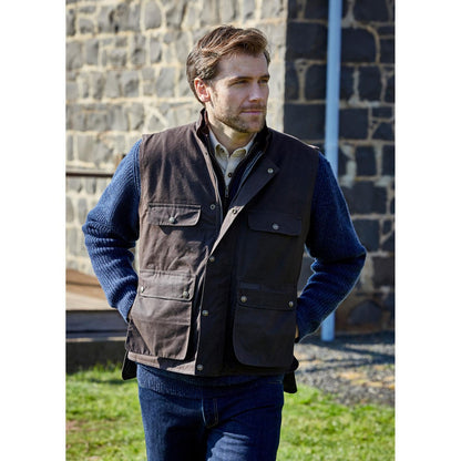 THOMAS COOK HIGH COUNTRY OILSKIN VEST