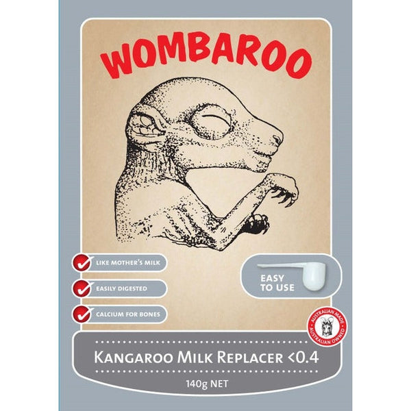 WOMBAROO KANGAROO MILK <0.4 140g