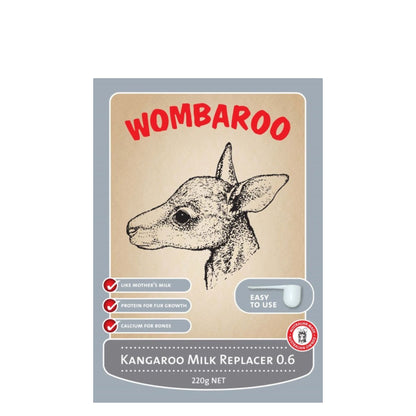 WOMBAROO KANGAROO MILK 0.6 220g-Ranges Country