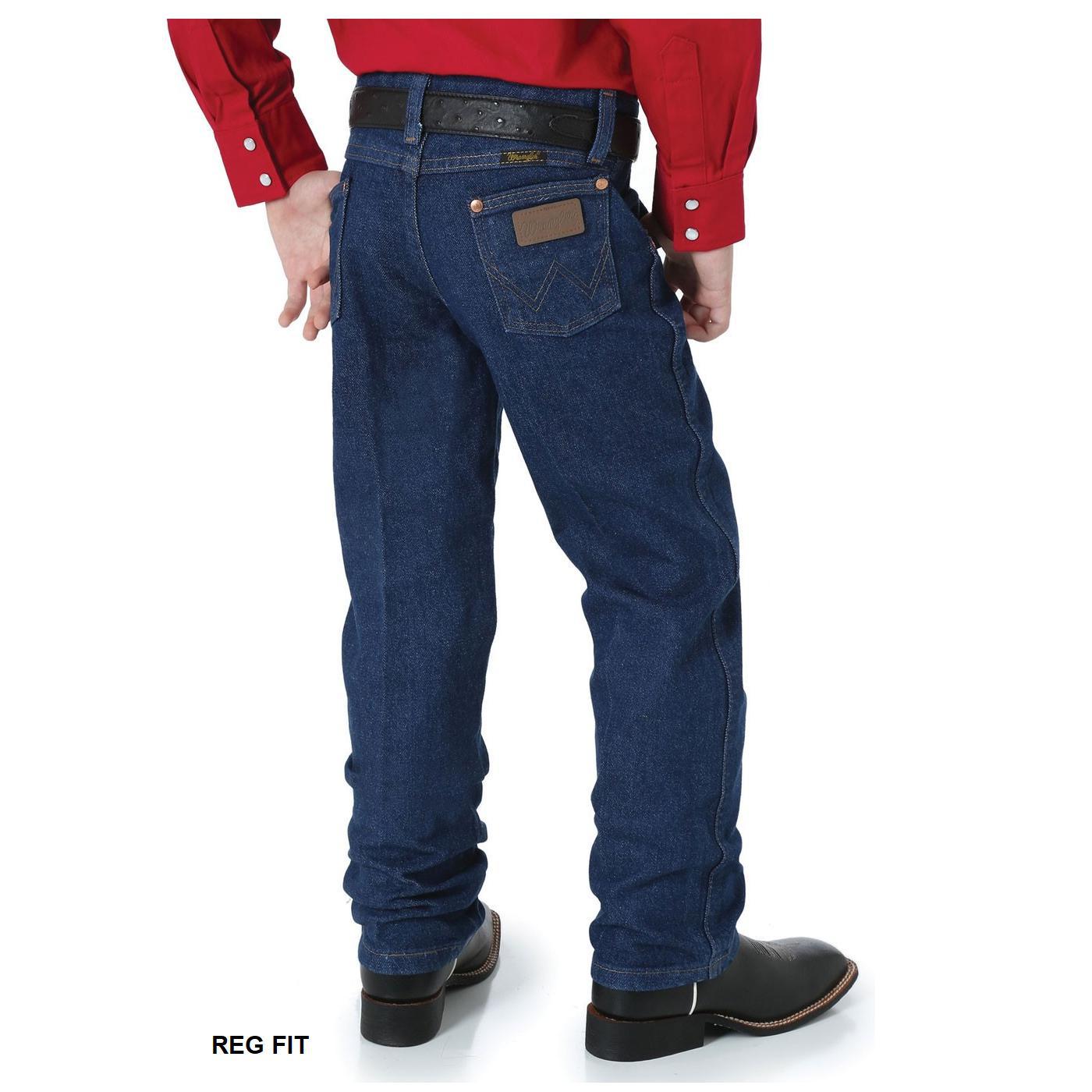 WRANGLER BOYS ORIGINAL REGULAR FIT JEANS-Ranges Country