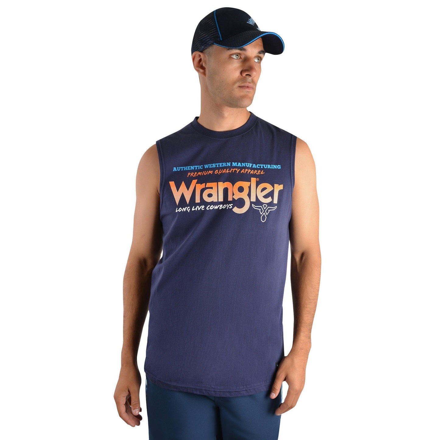 WRANGLER MENS CEDAR MUSCLE TANK-Ranges Country