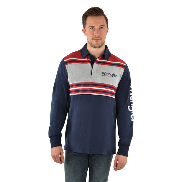 WRANGLER MENS JAKE RUGBY-Ranges Country