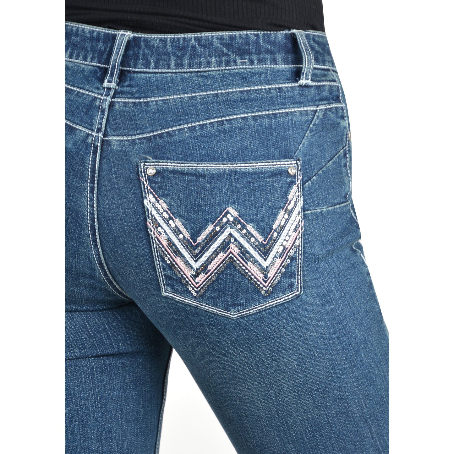 WRANGLER WOMENS ARIZONA Q-BABY JEANS *DISCONTINUED*