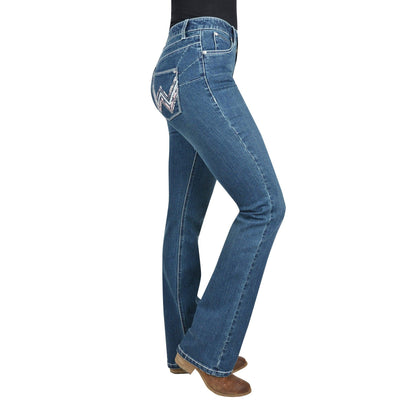 WRANGLER WOMENS ARIZONA Q-BABY JEANS-Ranges Country