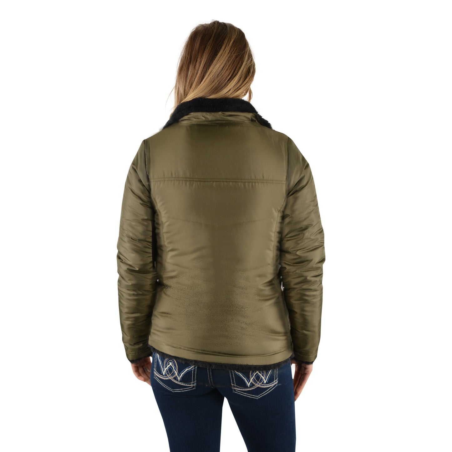 WRANGLER WOMENS CARRIE REVERSIBLE JACKET