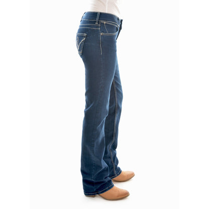 WRANGLER WOMENS MID RISE JEANS